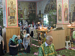 Праздник Святой Троицы в воинском храме Сретения Господня