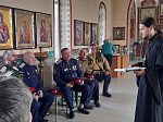 Казаки из Кантемировского и Ольховатского районов приняли участие в беседе и совместной молитве