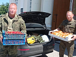 В Острогожске была собрана очередная гуманитарная помощь военным