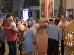 День семьи, любви и верности в Сретенском храме Острогожска