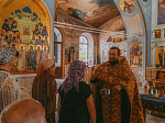 Завершилось принесение ковчега с частицей мощей священномученика Петра, архиепископа Воронежского и Задонского в пределы Калачеевского благочиния