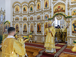 Архипастырь возглавил торжества, посвященные 20-летию со дня Великого освящения храма во имя святителя Митрофана, первого епископа Воронежского села Верхний Мамон