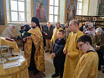 В канун гражданского Нового года благочинный Богучарского церковного округа совершил молебны на Новолетие