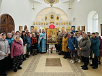 Прихожане сел Новая и Старая Калитва помолились перед иконой Божией Матери «Оршанская»