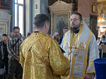 В день начала индикта (церковного новолетия) Архипастырь совершил Литургию в Свято-Ильинском кафедральном соборе города Россоши