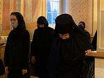 Митрополит Воронежский и Лискинский Сергий возглавил богослужение в Алексиево-Акатовом монастыре г. Воронежа