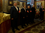 В праздник Светлого Христова Воскресения глава Россошанской епархии возглавил торжественное богослужение в Свято-Ильинском кафедральном соборе г. Россоши