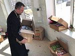 Очередную гуманитарную помощь для беженцев из ДНР и ЛНР доставили в г. Россошь