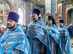 Митрополит Воронежский и Лискинский Сергий возглавил богослужение в день престольного праздника кафедрального собора Воронежской епархии
