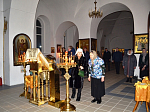 Божественная литургия в Казанском храме Павловска перед наступлением Нового года