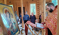 Чудотворная икона Божией Матери «Оршанская» посетила Верхнемамонский район