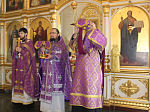 В Тихоновском соборном храме встретили праздник Воздвижения