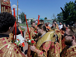 Преосвященнейший Дионисий, епископ Россошанский и Острогожский, возглавил торжества в честь 20-летия Свято-Ильинского кафедрального собора г. Россошь