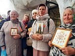 В день праздника святой мученицы Софии и ее дочерей Веры, Надежды и Любови, паломники из Богучарского благочиния побывали в Костомарово