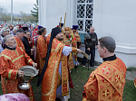 Глава Россошанской епархии совершил Божественную литургию в храме святого мученика Иоанна Воина города Богучар