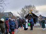 В праздник Богоявления на источнике «Живоносная лоза» города Острогожска совершено Великое освящение воды