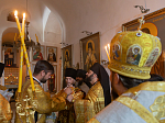 Глава Россошанской епархии 28 июля, в день памяти святого равноапостольного князя Владимира, посетил Белогорский Воскресенский монастырь