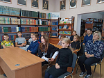 Состоялась встреча учащихся МКОУ А-Донская СОШ с настоятелем храма Архангела Михаила
