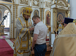 Правящий Архиерей совершил Божественную литургию в храме святых апостолов Петра и Павла с. Репьевка