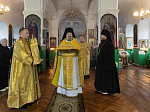 Архипастырь совершил Божественную литургию в храме Благовещения Пресвятой Богородицы села Лосево Павловского района
