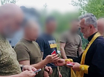 Священнослужитель посетил одно из военных подразделений Вооруженных сил Российской Федерации