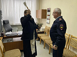 Священнослужители совершили окропление ОМВД России по Россошанскому району