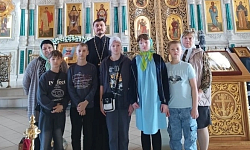 Клирик Россошанского благочиния провел экскурсию по Свято-Ильинскому кафедральному собору