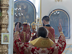 Епископ Дионисий совершил Божественную литургию в храме святого мученика Иоанна Воина г. Богучар