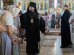 Правящий Архиерей совершил Божественную литургию в Свято-Ильинском кафедральном соборе города Россоши