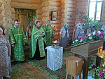 День Пятидесятницы в Успенском  храме  