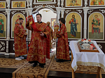 Преосвященнейший епископ Дионисий совершил Божественную литургию в Георгиевском храме села Манино Калачеевского района