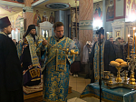 В канун праздника Введения во храм Пресвятой Богородицы епископ Дионисий совершил всенощное бдение в Ильинском кафедральном соборе г. Россоши