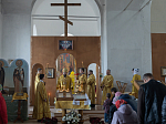 Архипастырь возглавил престольные торжества в храме Преображения Господня села Заброды Калачеевского района