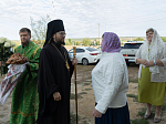 Епископ Дионисий возглавил престольное торжество храма святого благоверного князя Александра Невского с. Петровка