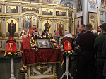 В Свято-Тихоновском соборном храме Острогожска совершено торжественное Пасхальное богослужение