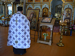 В Казанском храме поселка Каменка встретили чудотворную икону Божией Матери «Оршанская»