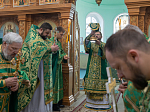 Епископ Дионисий возглавил престольное торжество храма святого благоверного князя Александра Невского с. Петровка