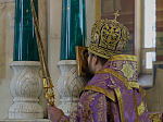 В Неделю Торжества Православия Правящий Архиерей совершил Божественную литургию в Свято-Ильинском кафедральном соборе города Россошь