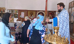 На окормляемом приходе в селе Хрещатое Калачеевского благочиния совершена Божественная литургия
