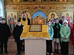 Ученики общеобразовательной школы посетили приход п. Гора