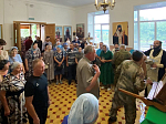 Встреча иконы Божией Матери «Спорительница хлебов» в монастырском благочинии