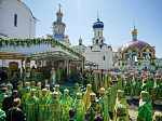 В день памяти преподобного Сергия Радонежского епископ Дионисий сослужил Предстоятелю Русской Православной Церкви за Литургией в Троице-Сергиевой лавре