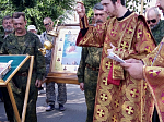 Завершение Ильинского казачьего крестного хода в г. Россошь