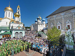 В день памяти преподобного Сергия Радонежского епископ Дионисий сослужил Предстоятелю Русской Православной Церкви за Литургией в Троице-Сергиевой лавре