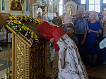 В преддверии престольного праздника Правящий Архиерей совершил всенощное бдение в Свято-Ильинском кафедральном соборе города Россоши