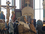 В Неделю о блудном сыне епископ Дионисий совершил Божественную литургию в Свято-Ильинском кафедральном соборе города Россошь