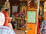 В храме Архистратига Божия Михаила села Воробьевка совершено богослужение о страждущих недугом винопития и наркомании