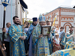 Епископ Дионисий 21 июля, в день празднования Казанской иконы Божией Матери, совершил Божественную литургию в Казанском храме пгт Каменка, центре Каменского благочиния