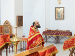 Преосвященнейший епископ Дионисий совершил Божественную литургию в Белогорском мужском монастыре