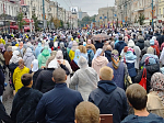 Духовенство и прихожане Острогожского церковного округа приняли участие в Воронежском крестном ходе